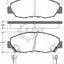 Roadhouse Brake Pads Fr Honda