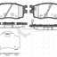 Roadhouse Brake Pads Fr Hyundai/ Kia
