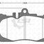 Roadhouse Brake Pads Fr Lexus