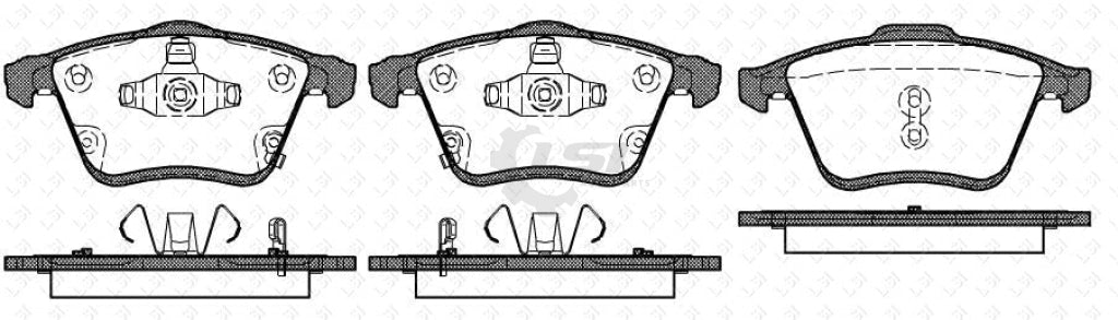 Roadhouse Brake Pads Fr Mazda