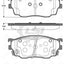 Roadhouse Brake Pads Fr Mazda