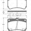 Roadhouse Brake Pads Fr Mazda