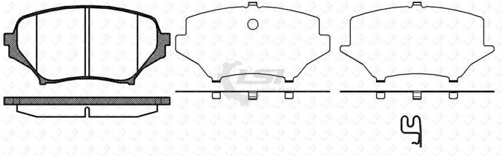 Roadhouse Brake Pads Fr Mazda Mx-5Ii 03/05-