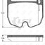 Roadhouse Brake Pads Fr Mercedes Benz