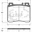 Roadhouse Brake Pads Fr Mercedes Benz
