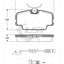Roadhouse Brake Pads Fr Mercedes Benz