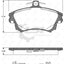 Roadhouse Brake Pads Fr Mitsubishi/ Volvo