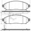 Roadhouse Brake Pads Fr Nissan