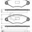 Roadhouse Brake Pads Fr Nissan Renault