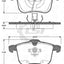 Roadhouse Brake Pads Fr Opel/ Saab
