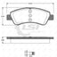 Roadhouse Brake Pads Fr Peugeot