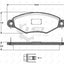 Roadhouse Brake Pads Fr Peugeot