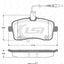 Roadhouse Brake Pads Fr Peugeot