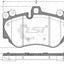 Roadhouse Brake Pads Fr Porsche