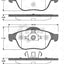Roadhouse Brake Pads Fr Renault