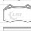 Roadhouse Brake Pads Fr Renault