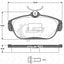 Roadhouse Brake Pads Fr Volvo