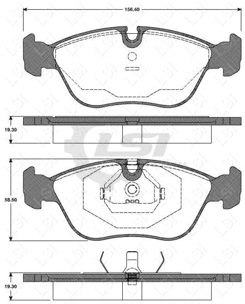 Roadhouse Brake Pads Fr Volvo