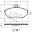 Roadhouse Brake Pads Fr Vw