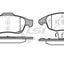 Roadhouse Brake Pads Front Citroen/Peugeot