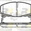 Roadhouse Brake Pads Front Honda