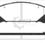 Roadhouse Brake Pads Front Lexus