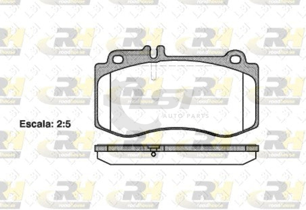Roadhouse Brake Pads Front Mercedes Benz
