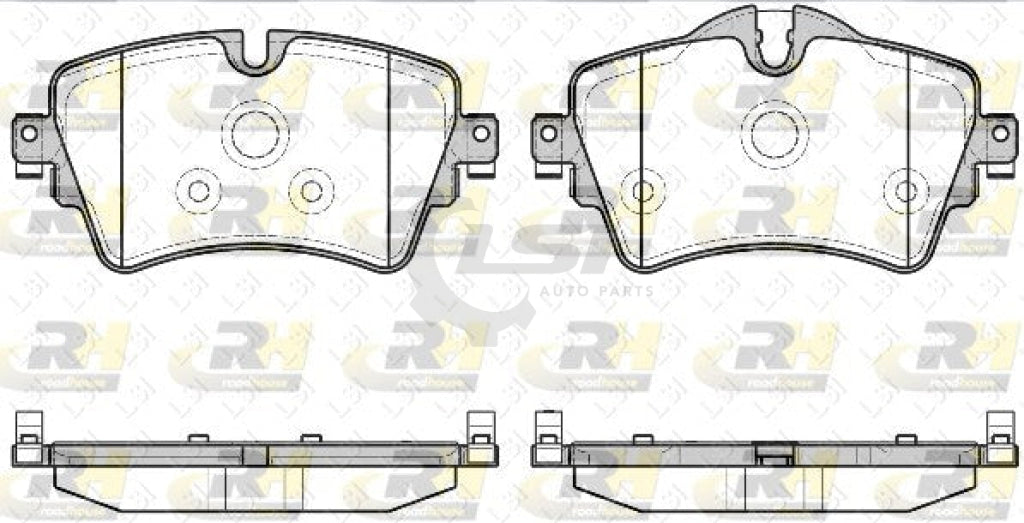Roadhouse Brake Pads Front Mini Cooper F55
