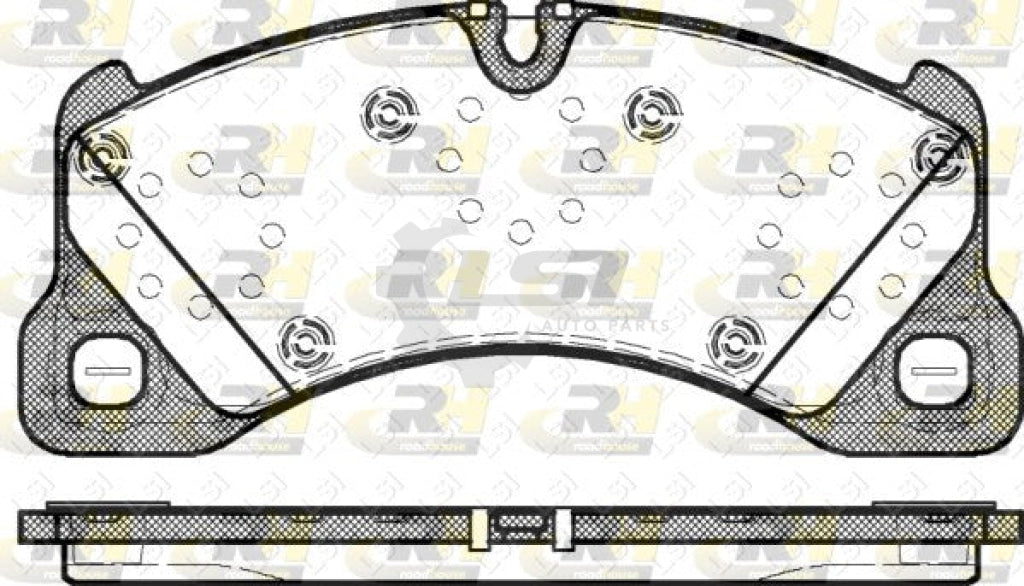 Roadhouse Brake Pads Front Porsche Cayenne