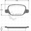 Roadhouse Brake Pads Rear Alfa Romeo