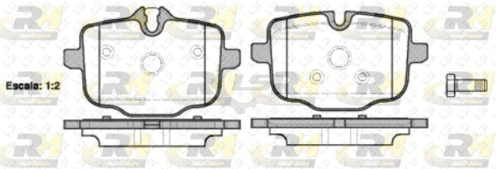 Roadhouse Brake Pads Rear Bmw