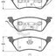 Roadhouse Brake Pads Rear Chrysler/ Dodge/ Jeep