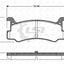 Roadhouse Brake Pads Rear Daihatsu/Mazda