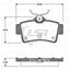 Roadhouse Brake Pads Rear Ford