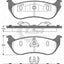 Roadhouse Brake Pads Rear Ford