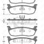 Roadhouse Brake Pads Rear Ford