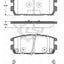 Roadhouse Brake Pads Rear Hyundai