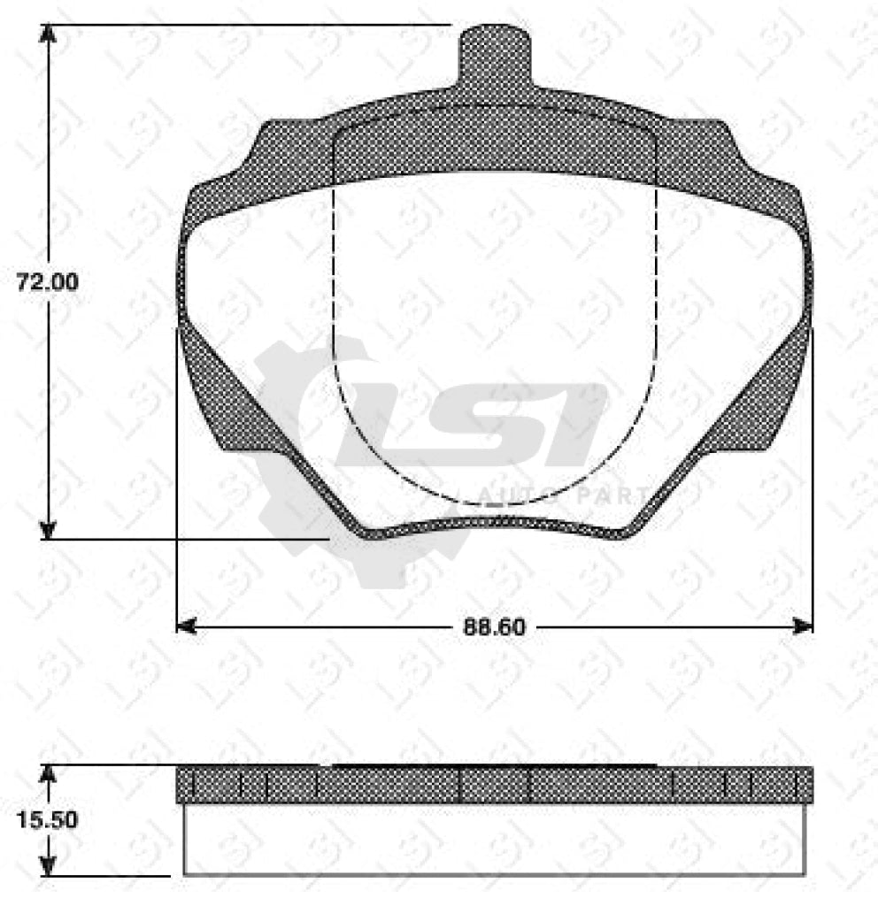Roadhouse Brake Pads Rear Landrover