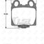 Roadhouse Brake Pads Rear Lexus