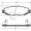 Roadhouse Brake Pads Rear Lexus