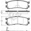 Roadhouse Brake Pads Rear Mazda