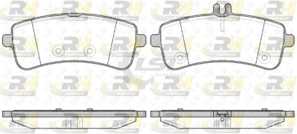 Roadhouse Brake Pads Rear Merc