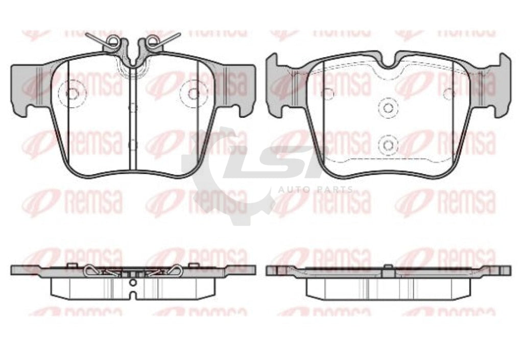 Roadhouse Brake Pads Rear Mercedes