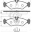 Roadhouse Brake Pads Rear Mercedes Benz/ Vw S1009