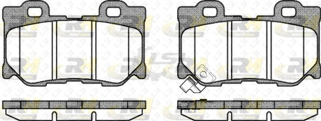 Roadhouse Brake Pads Rear Nissan