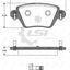 Roadhouse Brake Pads Rear Nissan/ Renault