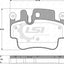 Roadhouse Brake Pads Rear Prosche
