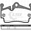 Roadhouse Brake Pads Rear Prosche