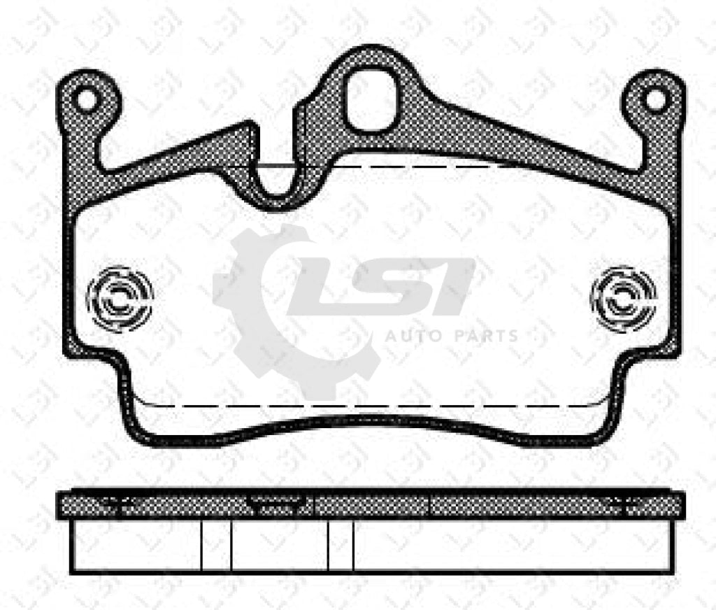 Roadhouse Brake Pads Rear Prosche