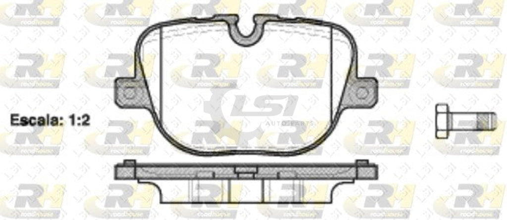 Roadhouse Brake Pads Rear Range Rover Sports
